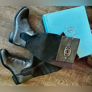 Grey Knee High Boots by Life Stride